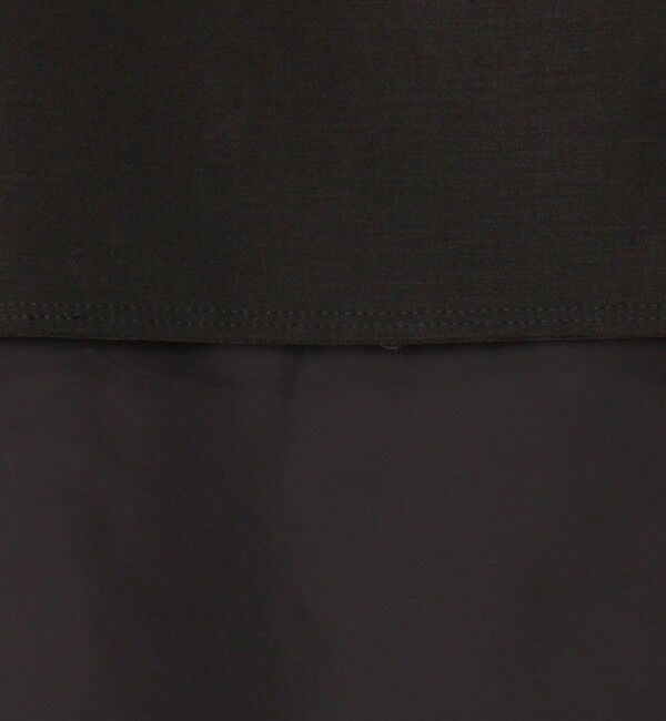 Edition「バックサテン レイヤード スカート」|スカート|