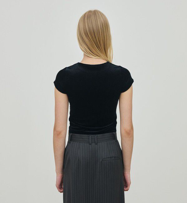 DES PRES「ブライトベロア ミニTシャツ」|Tシャツ・カットソー|