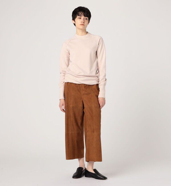 BACCA「ゴートスエード イージーワイドパンツ」|その他|