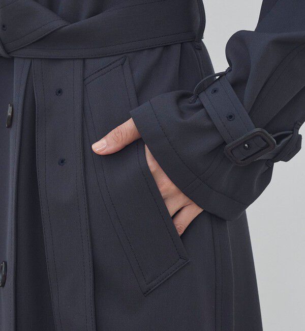 DES PRES「【一部WEB先行予約】ハイツイストギャバジン トレンチコート」|トレンチコート|