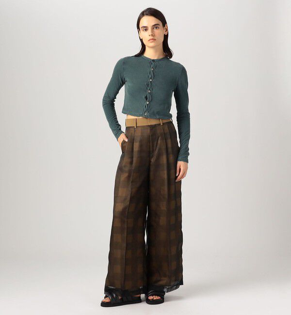 Edition「フライスビンテージ クルーネックカーディガン」|カーディガン|