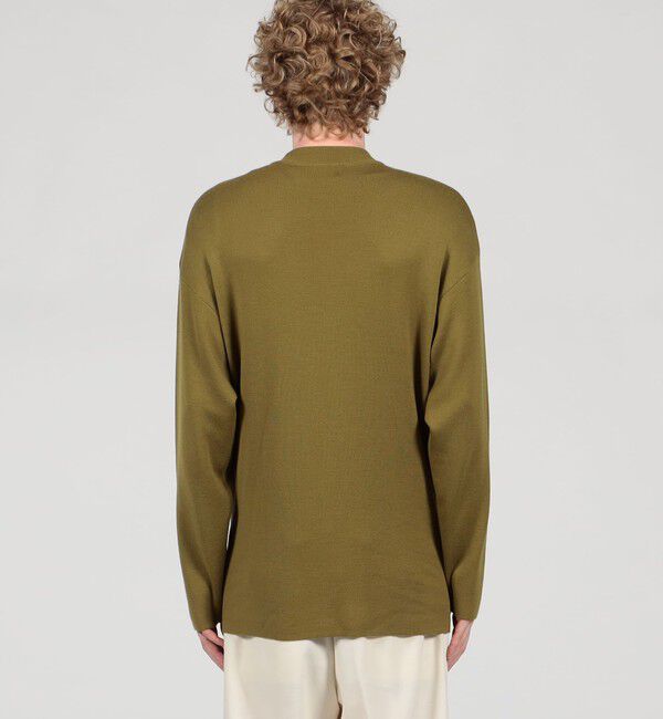 TOMORROWLAND MENS「TOMORROWLAND Tricot ウール モックネックプルオーバー」|ニット・セーター|