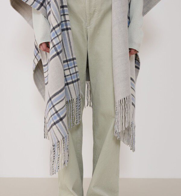 GALERIE VIE「リバーブランケット フーテッドポンチョ」|ポンチョ・ケープ|