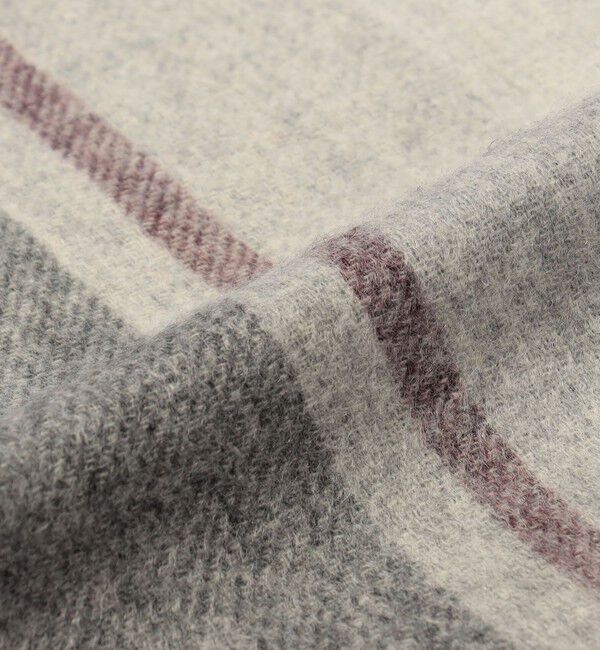 TOMORROWLAND GOODS「TOMORROWLAND カシミヤ ダブルフェイス チェックストール」|ストール|