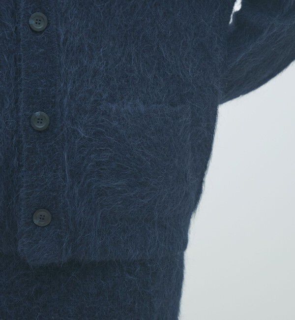 MACPHEE「シャギーアルパカ Vネックカーディガン」|カーディガン|