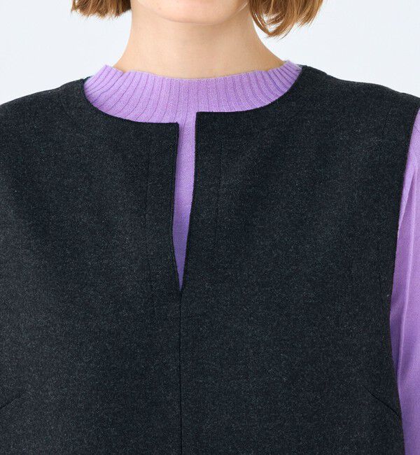 Ballsey「ミックスミルドジャージー コクーンライクワンピース」|ワンピース|