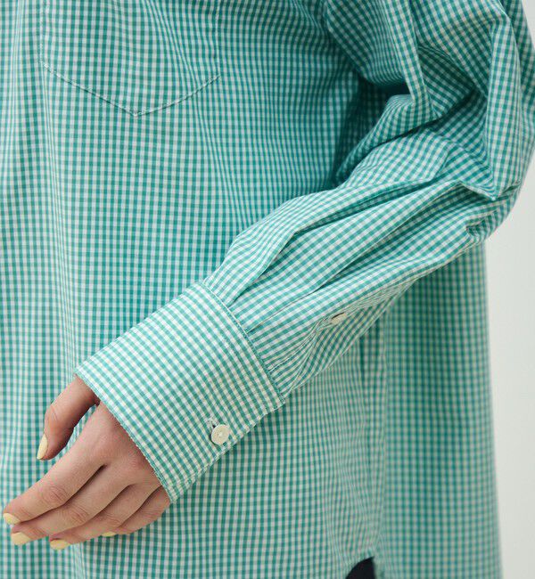 MACPHEE「コットンポプリン レギュラーカラーシャツ」|シャツ・ブラウス|