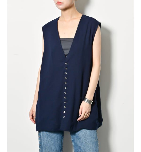  「THINK OF VEST：ベスト」|ベスト・ジレ|ネイビー A
