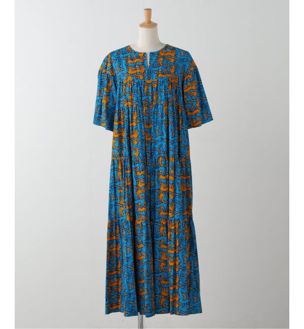  「AFRICAN WAX PRINT DRESS：ワンピース」|ワンピース|