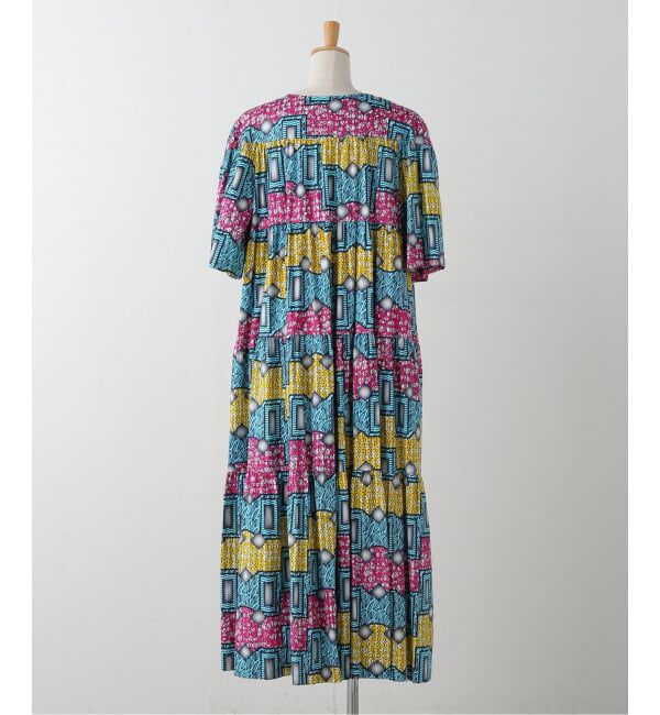  「AFRICAN WAX PRINT DRESS：ワンピース」|ワンピース|