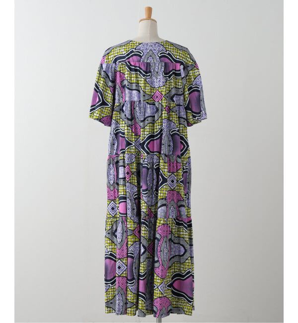  「AFRICAN WAX PRINT DRESS：ワンピース」|ワンピース|