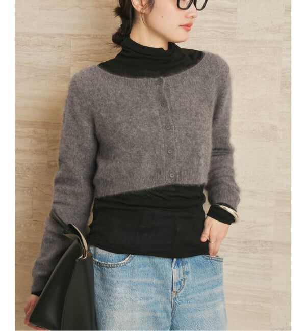 Plage「Light Fur Short カーディガン」|カーディガン|