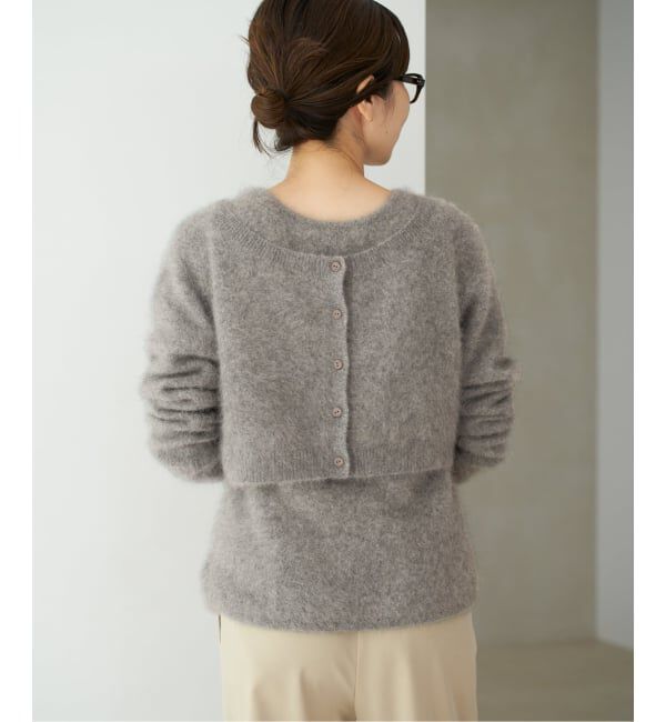 Plage「Light Fur Short カーディガン」|カーディガン|