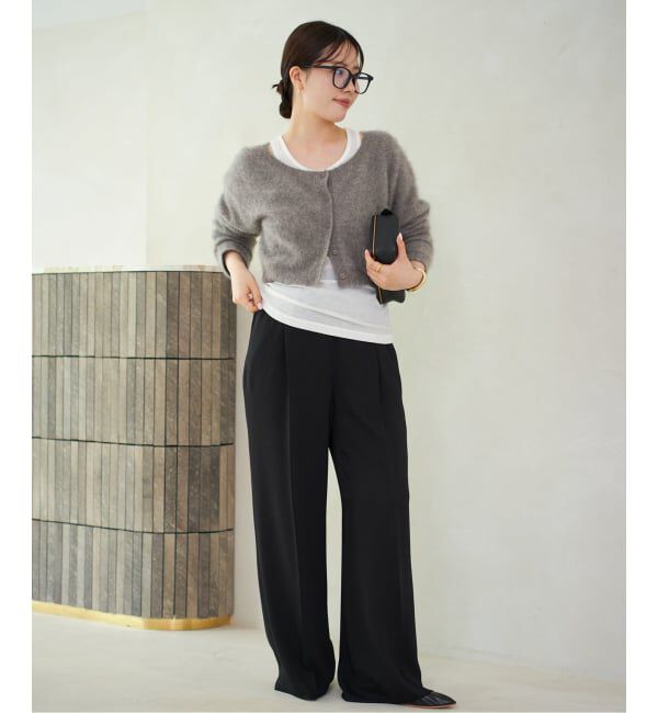 Plage「Light Fur Short カーディガン」|カーディガン|