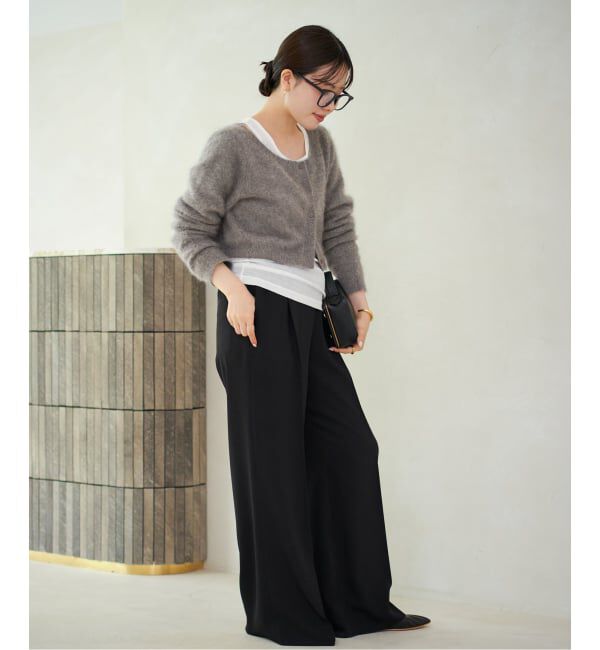 Plage「Light Fur Short カーディガン」|カーディガン|