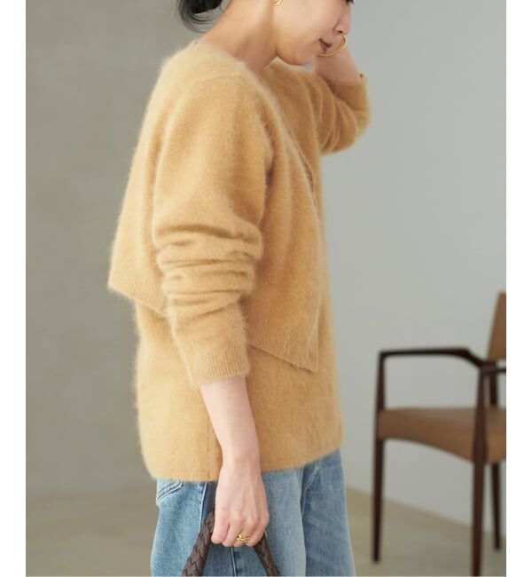 Plage「Light Fur Short カーディガン」|カーディガン|