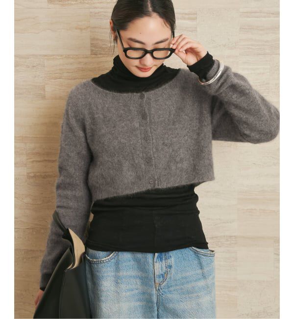 Plage「Light Fur Short カーディガン」|カーディガン|