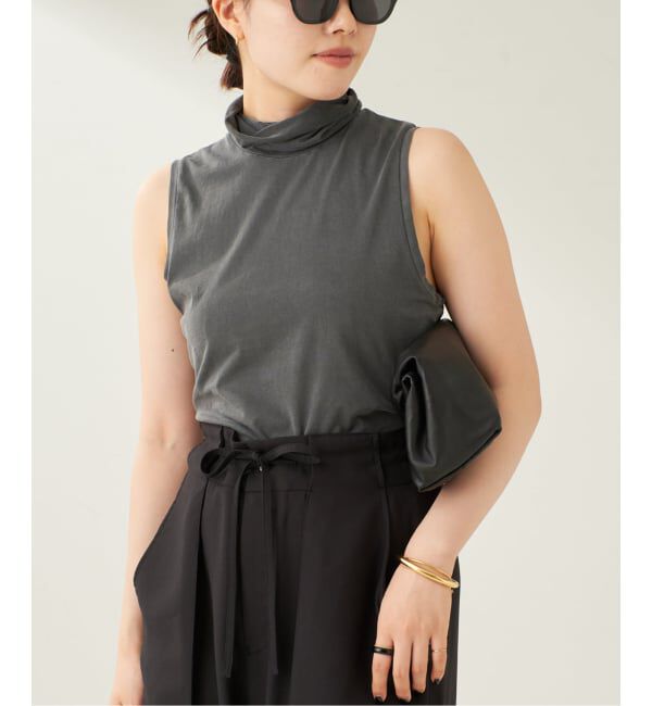 Plage「ASHER / アッシャー Tessa Turtleneck タンク」|Tシャツ・カットソー|ブラック D