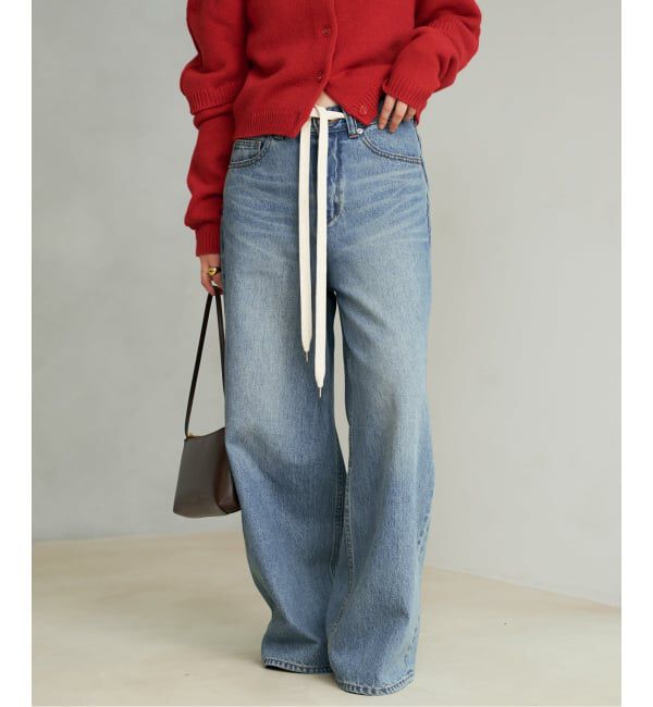 Plage「《追加》R&rsquo;IAM SUPER LOOSE デニム 4」|デニム|