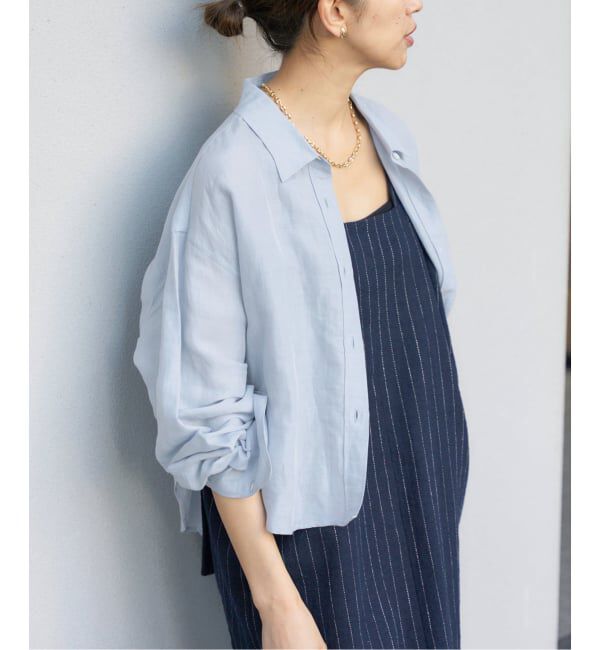 IENA「《追加》ラミーリヨセルショートシャツ」|シャツ・ブラウス|