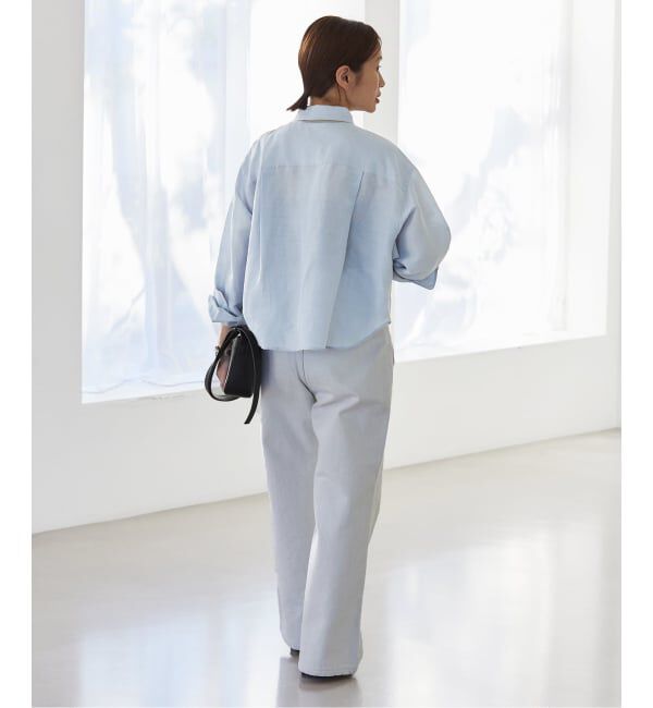 IENA「《追加》ラミーリヨセルショートシャツ」|シャツ・ブラウス|