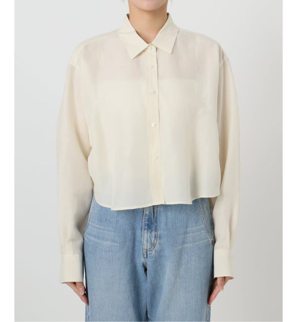 IENA「《追加》ラミーリヨセルショートシャツ」|シャツ・ブラウス|