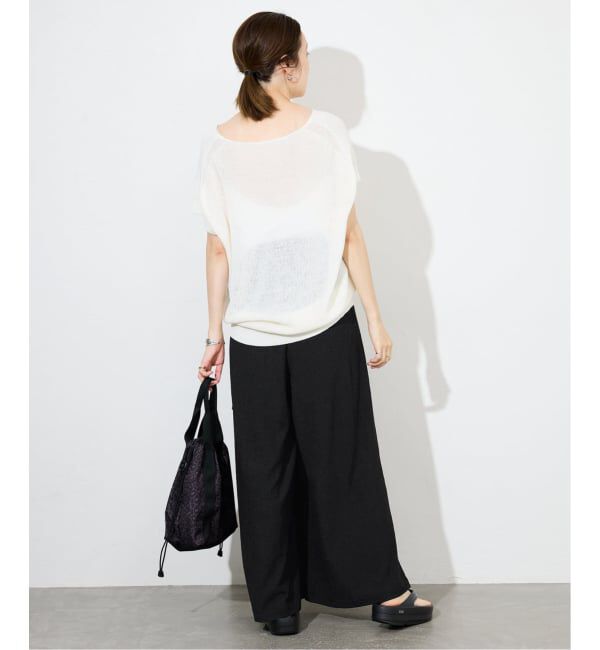 SLOBE IENA「《WEB限定/追加》ラップジャージパンツ」|その他|