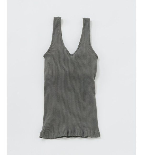 IENA「【EMILY WEEK &times; IENA】コットンシルク リブタンクトップ」|インナー|