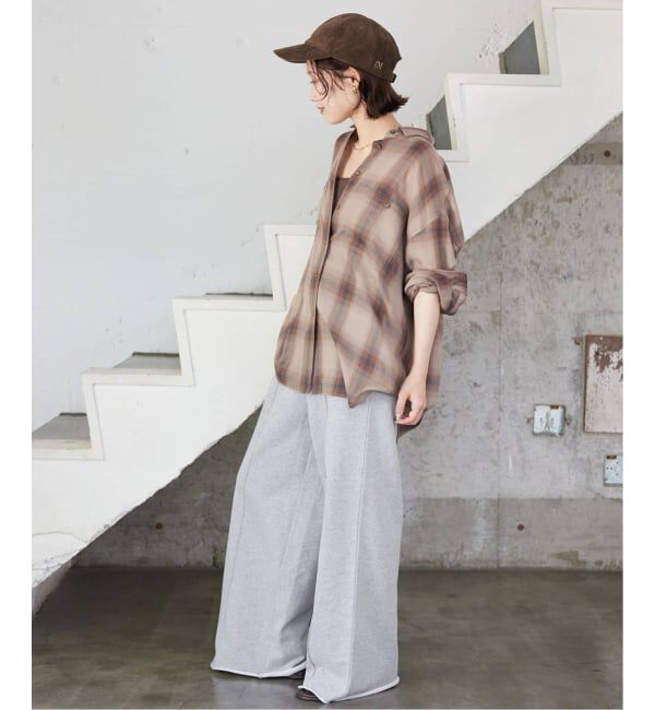 SLOBE IENA「《追加》裏毛ワイドパンツ」|その他|