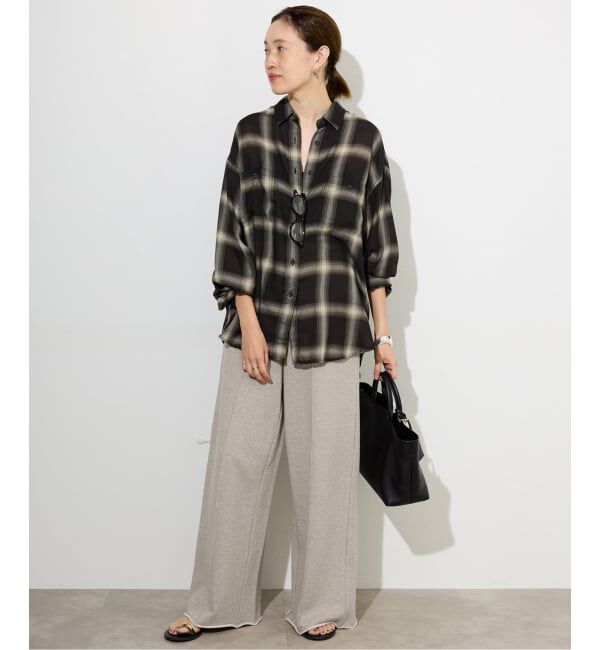 SLOBE IENA「《追加》裏毛ワイドパンツ」|その他|