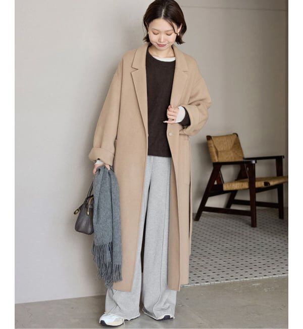 SLOBE IENA「《追加》裏毛ワイドパンツ」|その他|