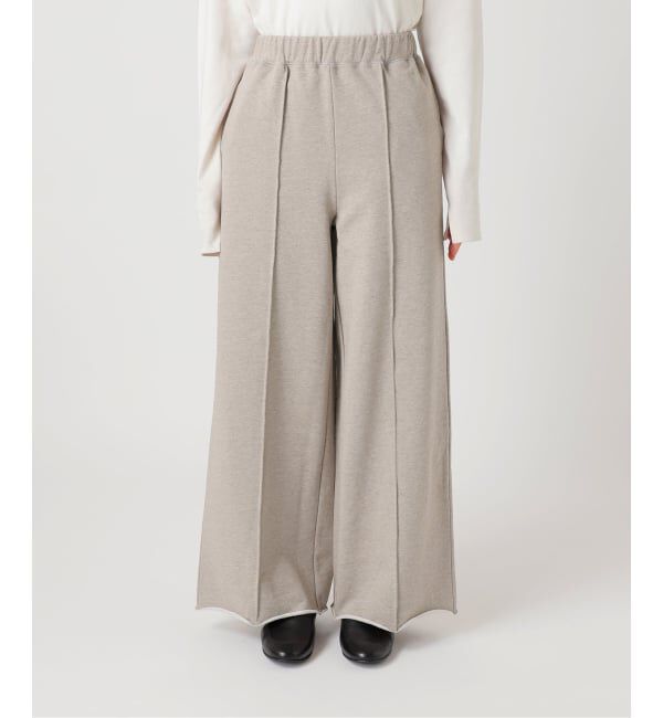 SLOBE IENA「《追加》裏毛ワイドパンツ」|その他|