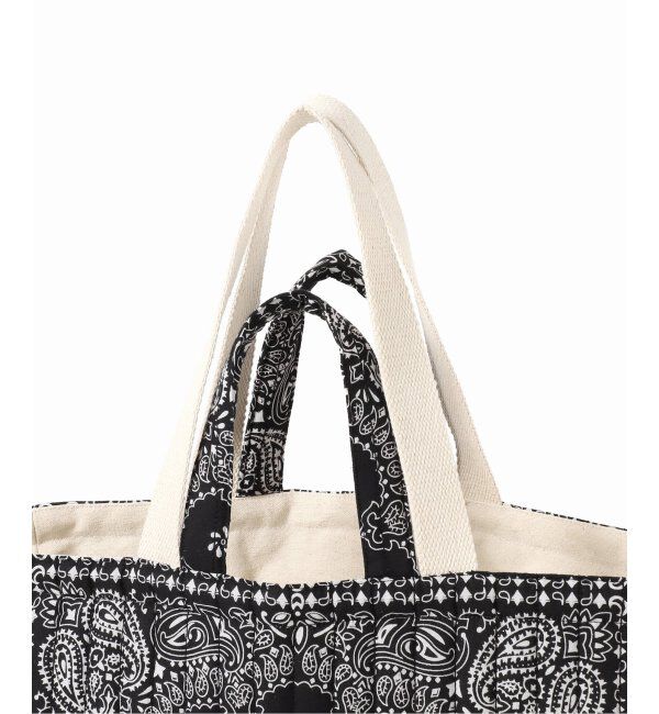 IENA「MALUS/マリュス BANDANA QUILTING BIG BAG トートバッグ」|トートバッグ|