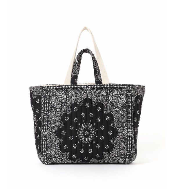 IENA「MALUS/マリュス BANDANA QUILTING BIG BAG トートバッグ」|トートバッグ|