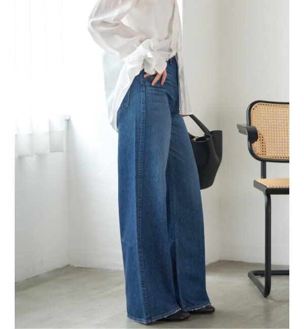 IENA「upper hights/アッパーハイツ 別注 THE RUTH ルーズフレアデニム」|デニム|