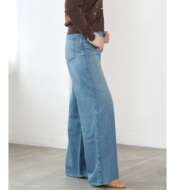 IENA「upper hights/アッパーハイツ 別注 THE RUTH ルーズフレアデニム」|デニム|
