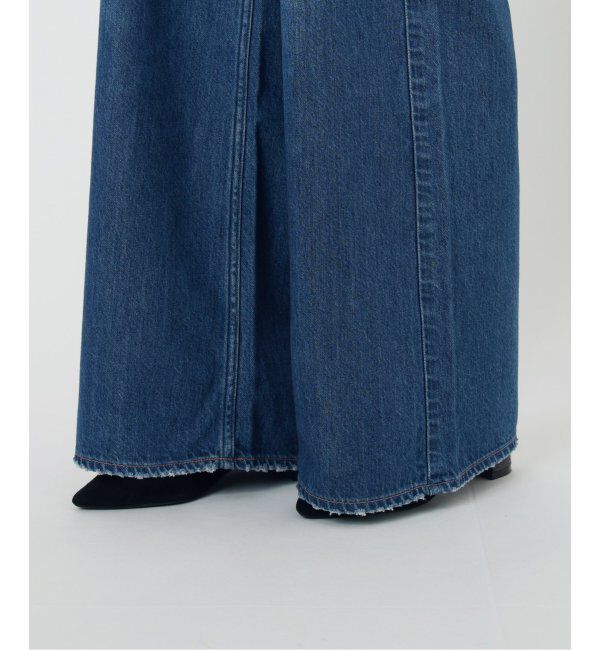 IENA「upper hights/アッパーハイツ 別注 THE RUTH ルーズフレアデニム」|デニム|