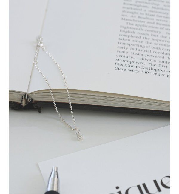 SLOBE IENA「unique/ユニーク SLOBE別注 ダイヤモンド1粒ブレスレット」|ブレスレット・バングル|