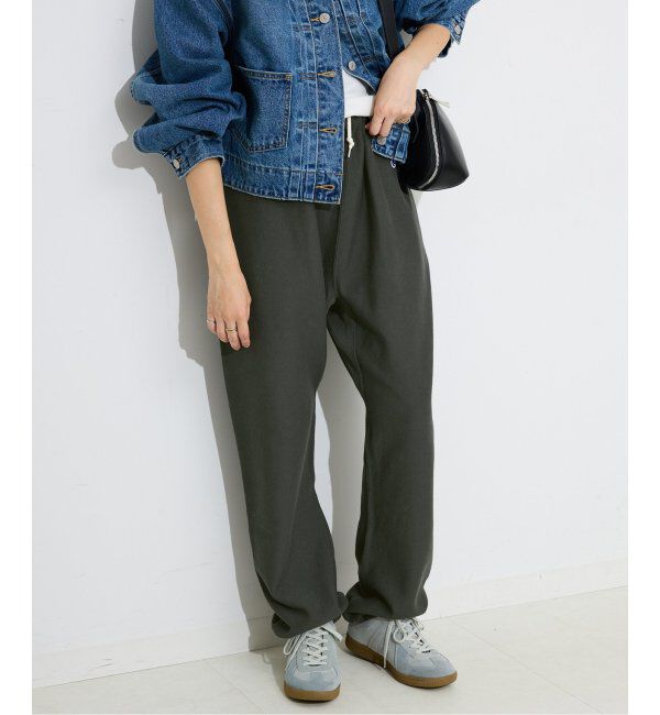 SLOBE IENA「Champion/チャンピオン SLOBE別注 スウェットパンツ」|その他|ブラック