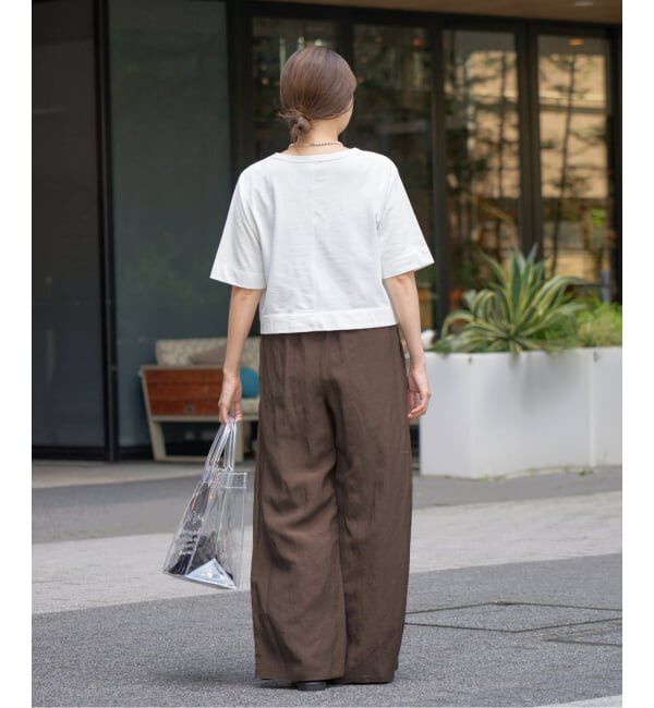 IENA「レーヨンリネンタンブラーイージーパンツ」|その他|