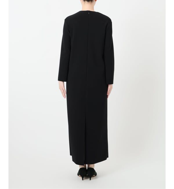 VERMEIL par iena「ニットジョーゼットボンディングワンピース」|ワンピース|