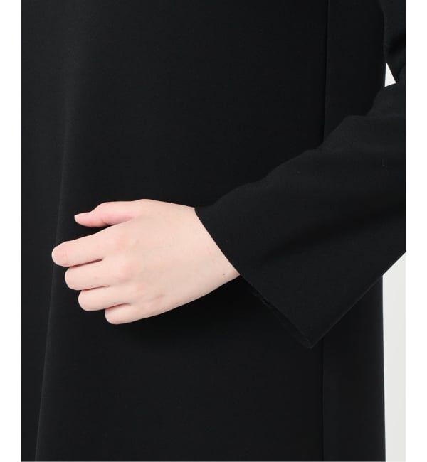 VERMEIL par iena「ニットジョーゼットボンディングワンピース」|ワンピース|