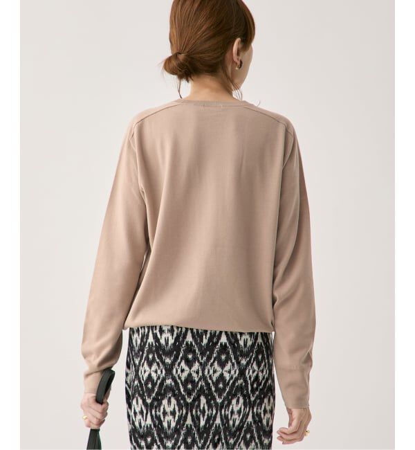 VERMEIL par iena「GLOW wool crew knit」|ニット・セーター|