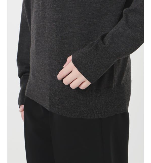 VERMEIL par iena「GLOW wool crew knit」|ニット・セーター|