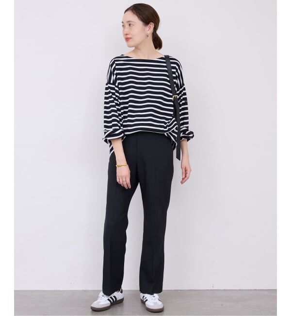 SLOBE IENA「《セットアップ対応可/3サイズ展開》ウォッシャブルツイルストレートパンツ」|その他|