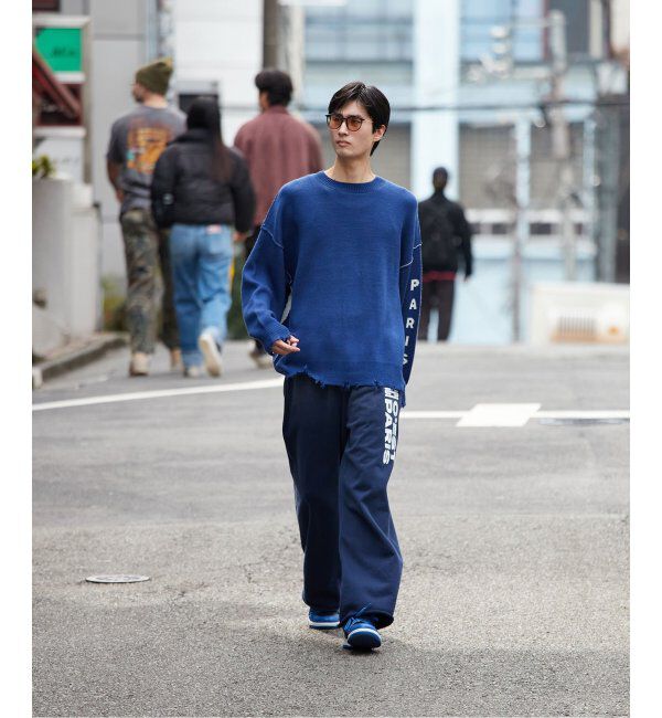 Paris Saint-Germain「【Paris Saint-Germain / パリ・サン＝ジェルマン】PSG JP CRASH KNIT」|ニット・セーター|