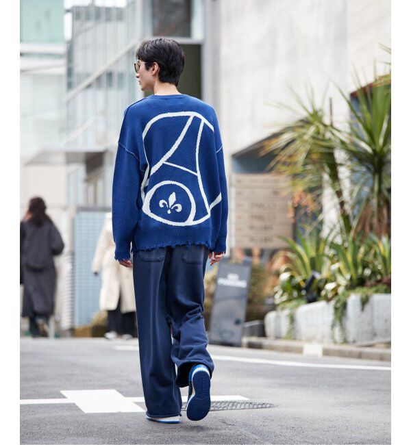 Paris Saint-Germain「【Paris Saint-Germain / パリ・サン＝ジェルマン】PSG JP CRASH KNIT」|ニット・セーター|