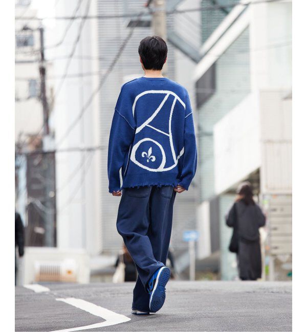 Paris Saint-Germain「【Paris Saint-Germain / パリ・サン＝ジェルマン】PSG JP CRASH KNIT」|ニット・セーター|