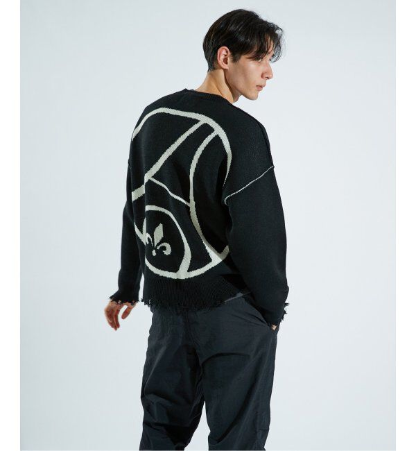 Paris Saint-Germain「【Paris Saint-Germain / パリ・サン＝ジェルマン】PSG JP CRASH KNIT」|ニット・セーター|