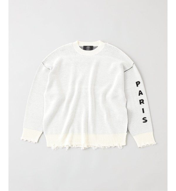 Paris Saint-Germain「【Paris Saint-Germain / パリ・サン＝ジェルマン】PSG JP CRASH KNIT」|ニット・セーター|